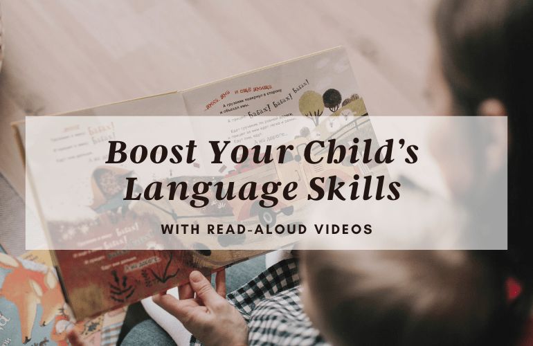 Parenting Retrospective: Boosting My Child’s Language Skills with Read-Along Videos Instead of Cartoons